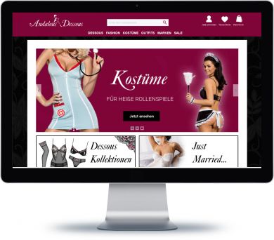 Andalous Dessous Onlineshop