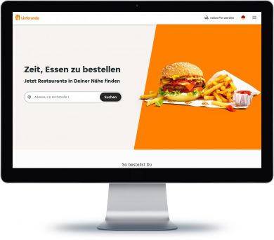 Lieferando Onlineshop