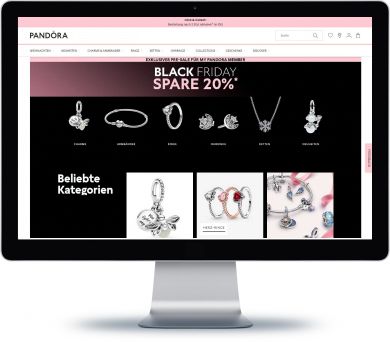 Pandora Onlineshop