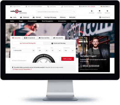 reifen.com Onlineshop